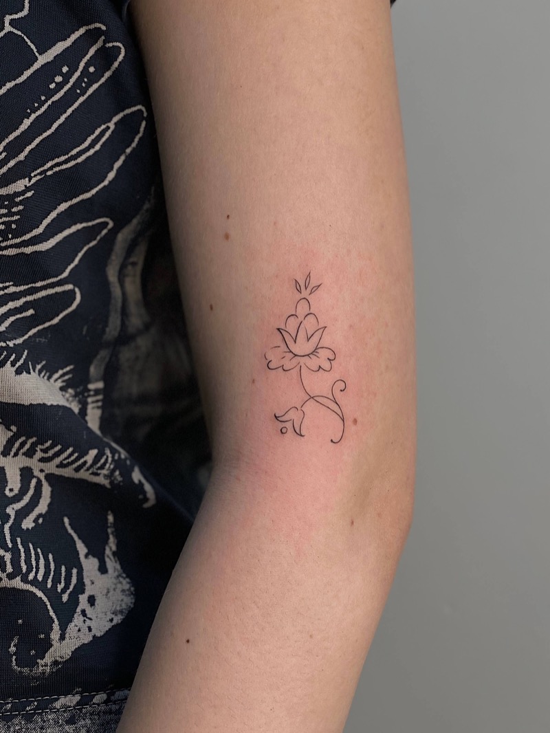 Illustration tattoo by Irka in Helsinki