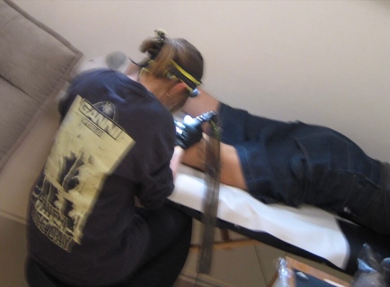 Irka, fine line tattoo artist in Helsinki